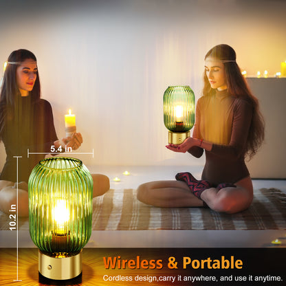 Cordless Mid Century Table Lamp