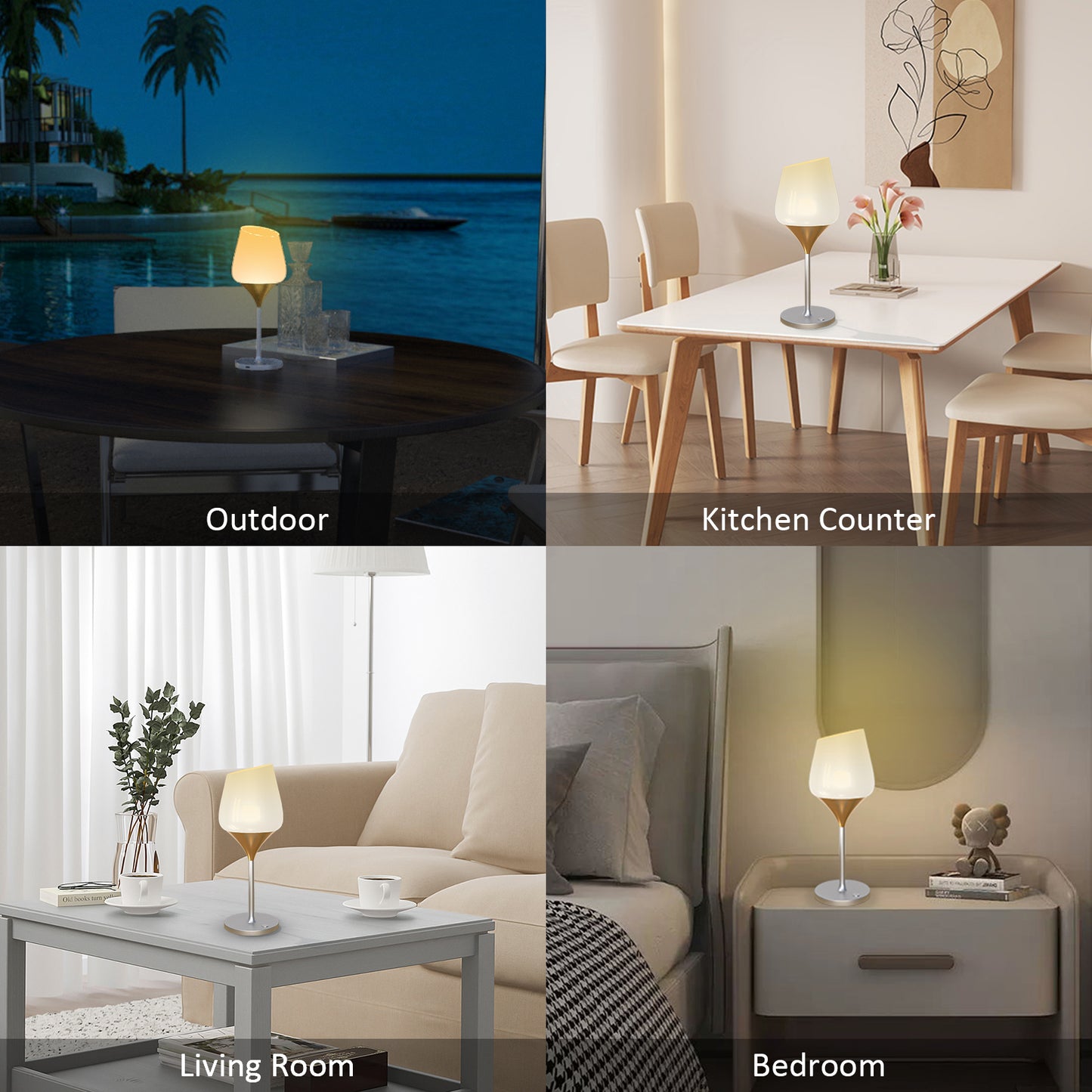 Rechargeable Cordless Table Lamp