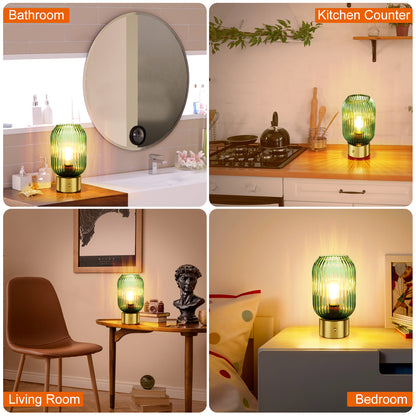 Cordless Mid Century Table Lamp